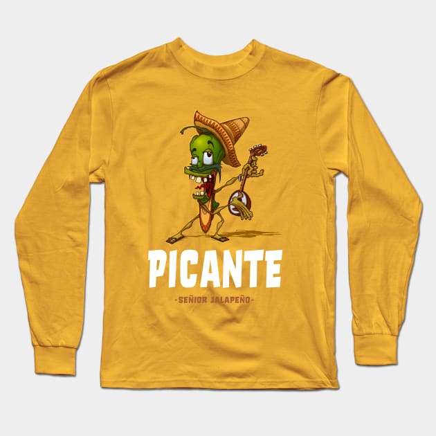 PICANTE Long Sleeve T-Shirt by jimmycrockett